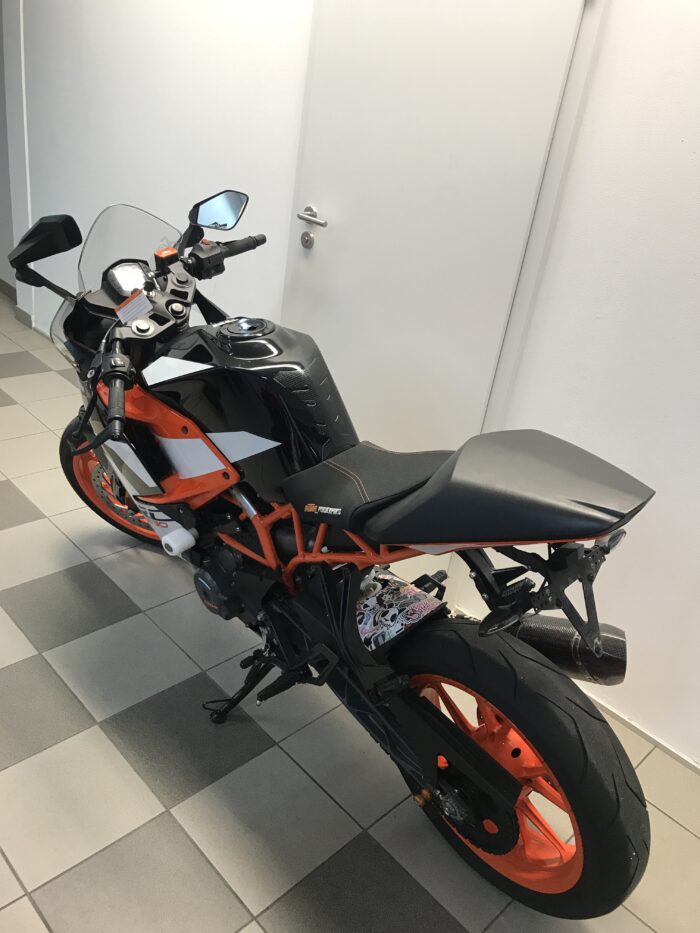 KTM 390 RC Akrapovic R&G Träger Sturzpads Powerparts – Bild 8