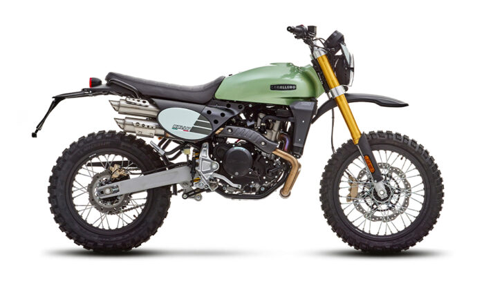 Fantic Caballero SCRAMBLER 500 Rally grün / sand