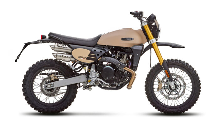 Fantic Caballero SCRAMBLER 500 Rally grün / sand – Bild 2